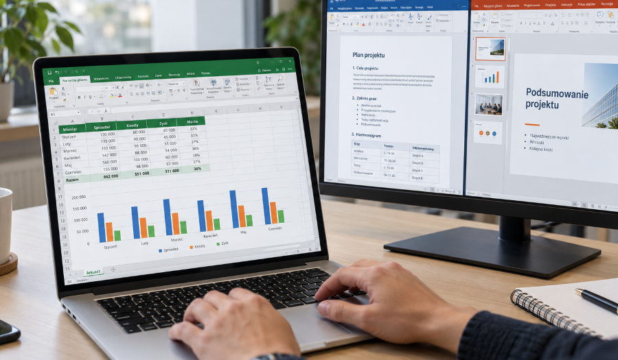Efektywna praca w Microsoft 365 - Excel, Word i PowerPoint